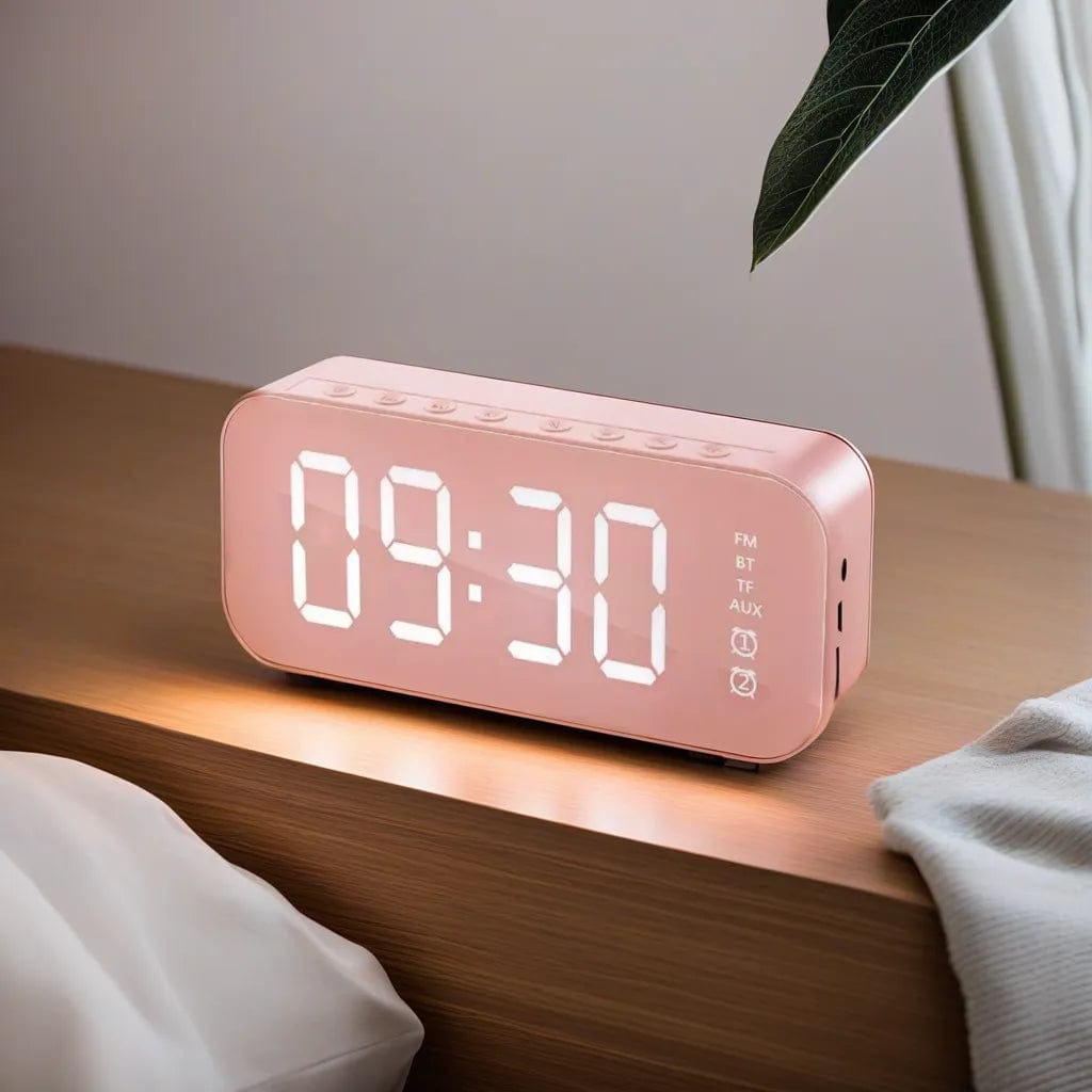 Radio Reveil Fille Rose
