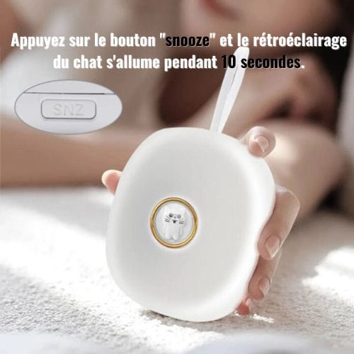 Reveil Gros Dormeur Blanc